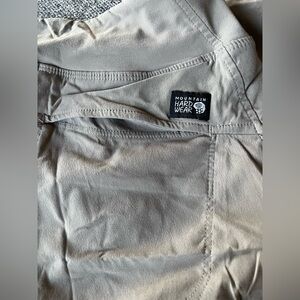 Mountain Hardwear Light Gray Outdoor Pants
